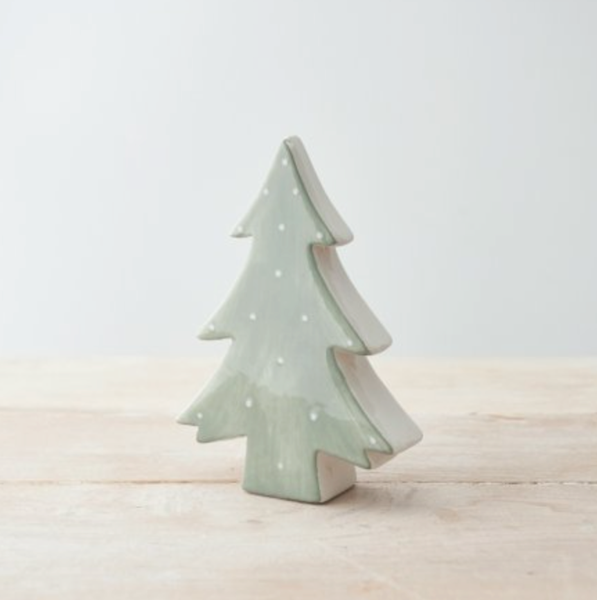 Polka Dot Christmas Tree Decoration Small