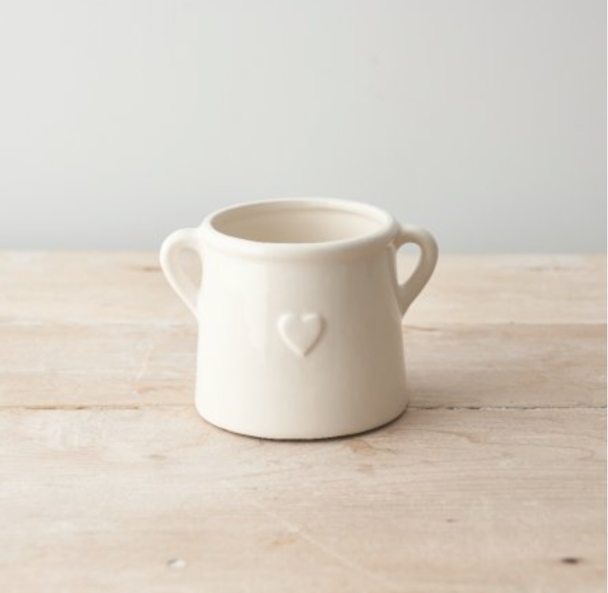 Ceramic Heart Planter