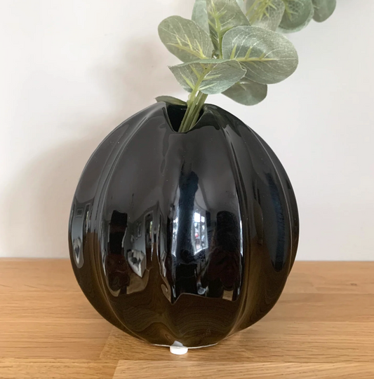 Nova Vase - Black Gloss