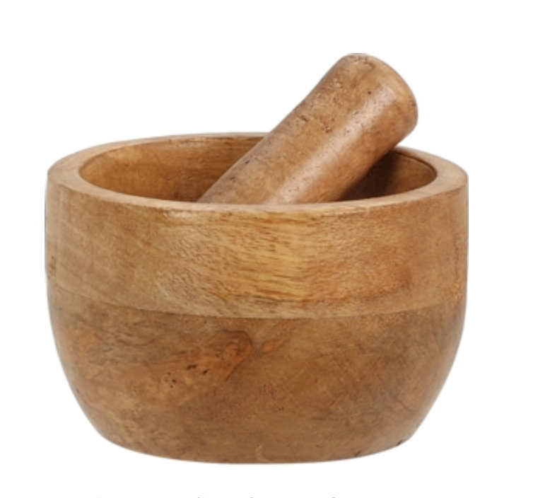 Mango Wood Pestle & Mortar