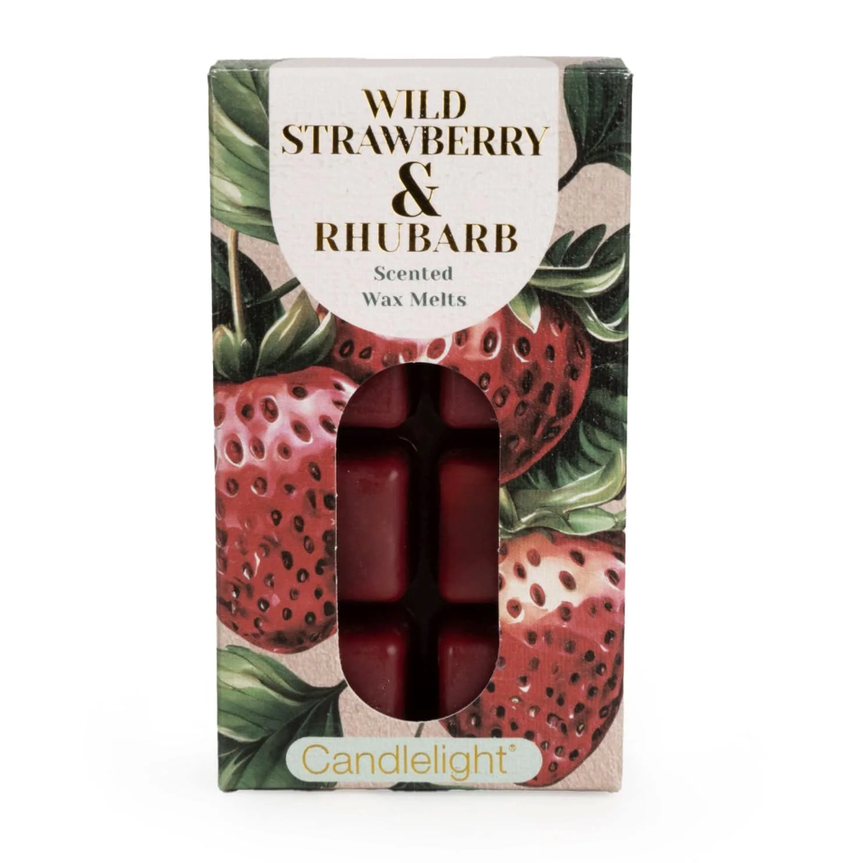 Wild Strawberry & Rhubarb Wax Melt