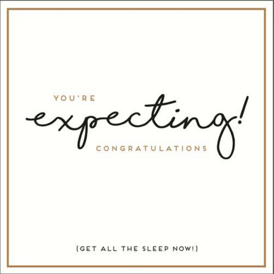 Expecting Congratulations Greetings Card