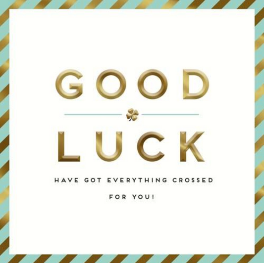 Good Luck Greetings Card