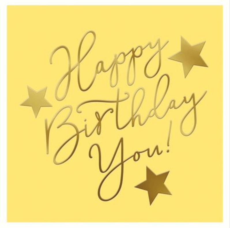 Happy Birthday You! Greetings Card