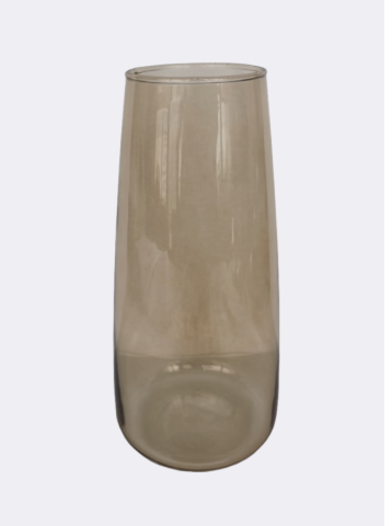 Neutral Glass Vase
