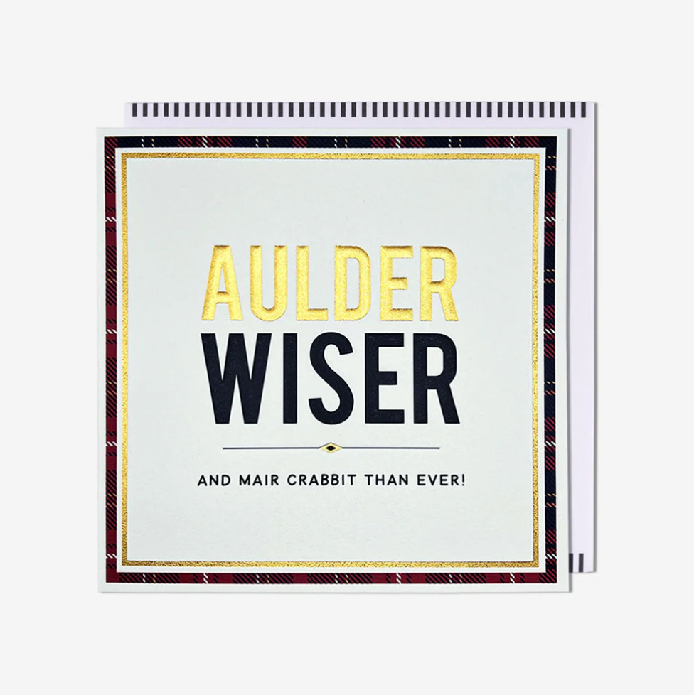 Aulder Wiser Greetings Card