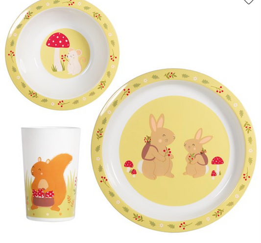 Garden Friends Tableware Set