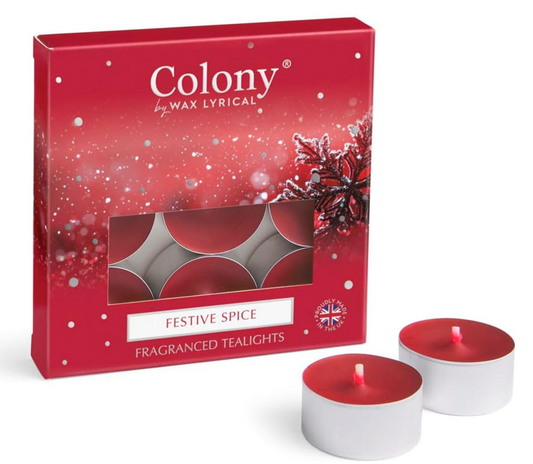 Wax Lyrical Festive Spice Tealights
