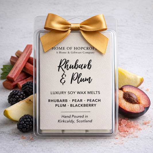 Rhubarb & Plum - Luxury Soy Wax Melts