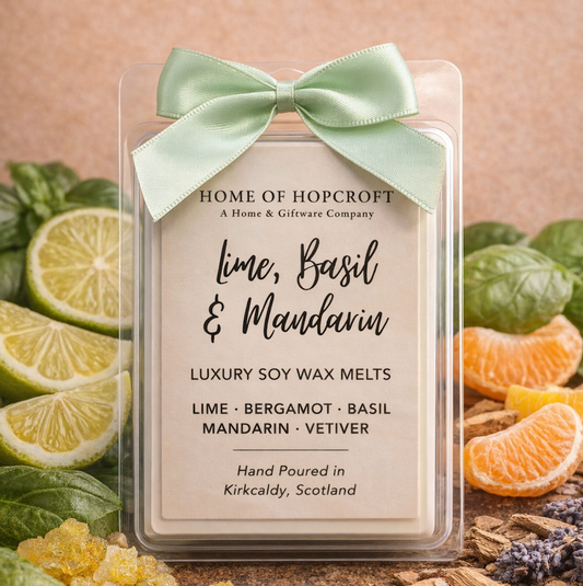 Lime, Basil & Mandarin - Luxury Soy Wax Melts