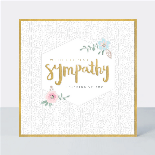 With Deepest Sympathy Greetings Card