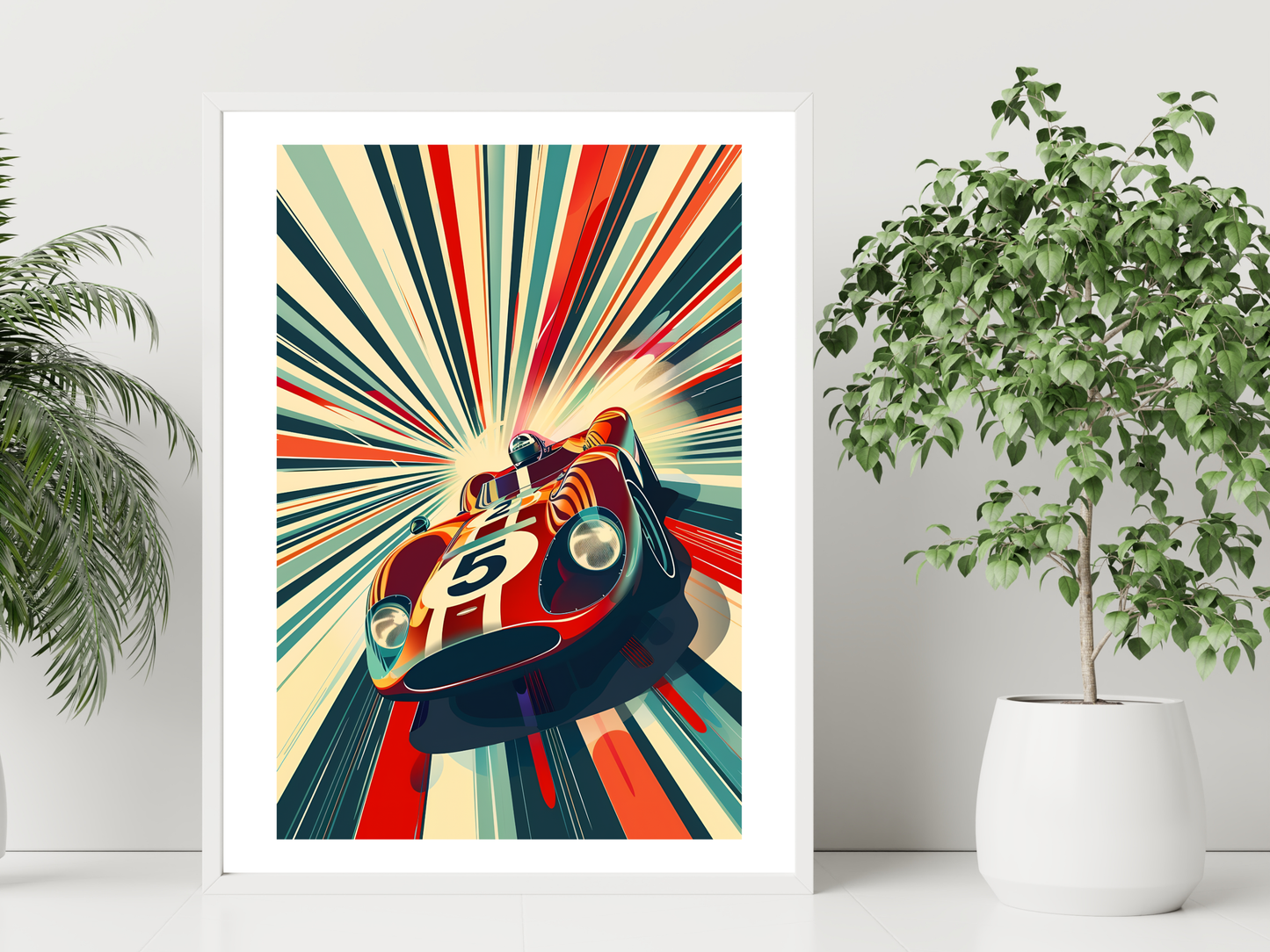 Race Day Supercar | Car Art