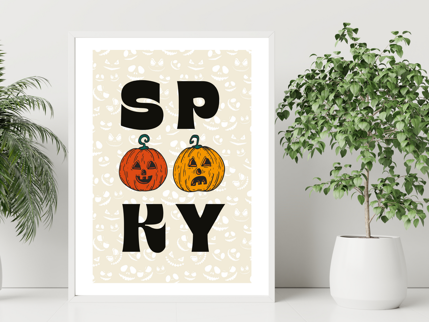 Spooky Halloween Print | Fun Seasonal Poster