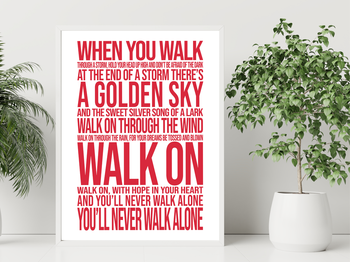 YNWA- Red