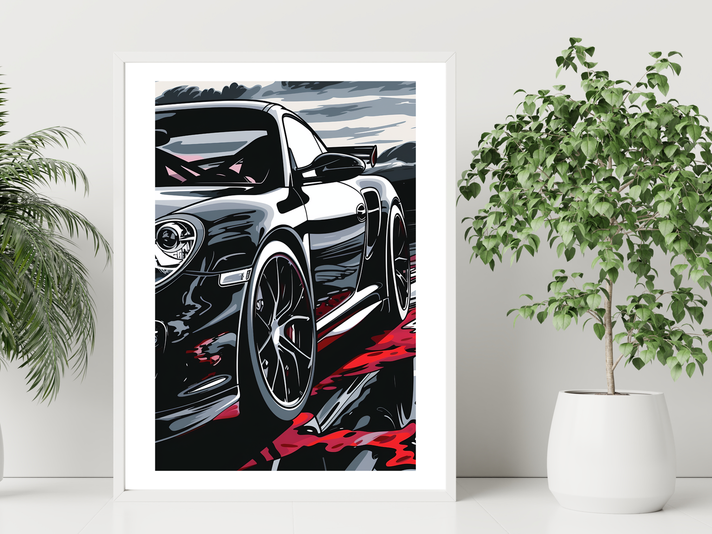 Midnight Runner Supercar | Car Art