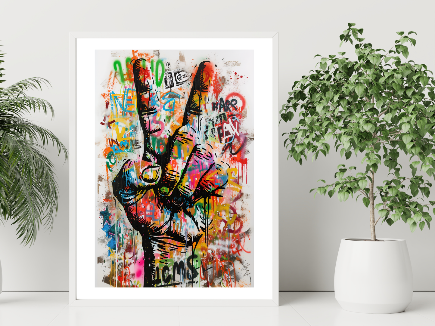 Chaos & Peace | Pop Art