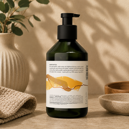 Whisky & Honey Hand Wash | Highland Soap Co. | 300ml