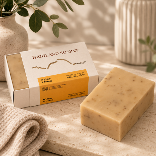 Whisky & Honey | Handmade Soap | Highland Soap Co.
