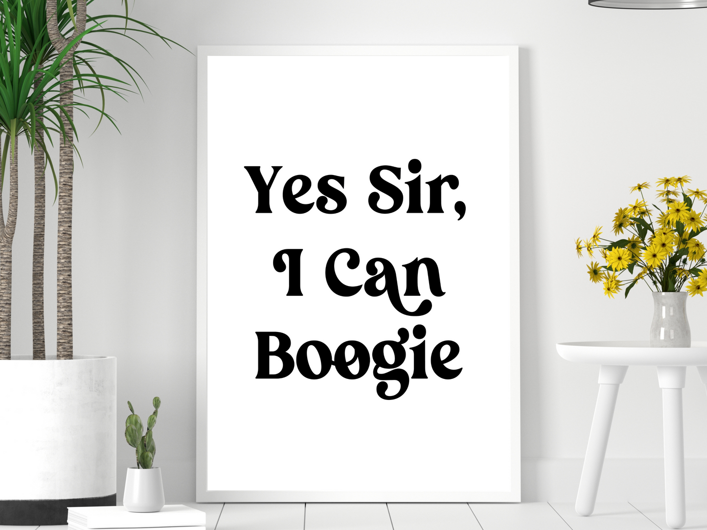 Yes Sir, I Can Boogie (Black)