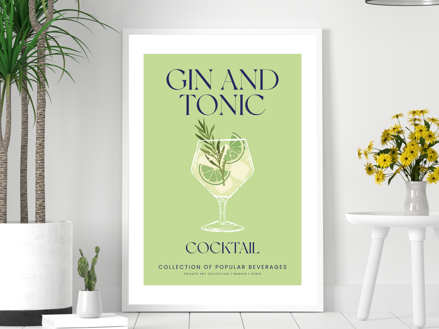 Gin & Tonic Cocktail