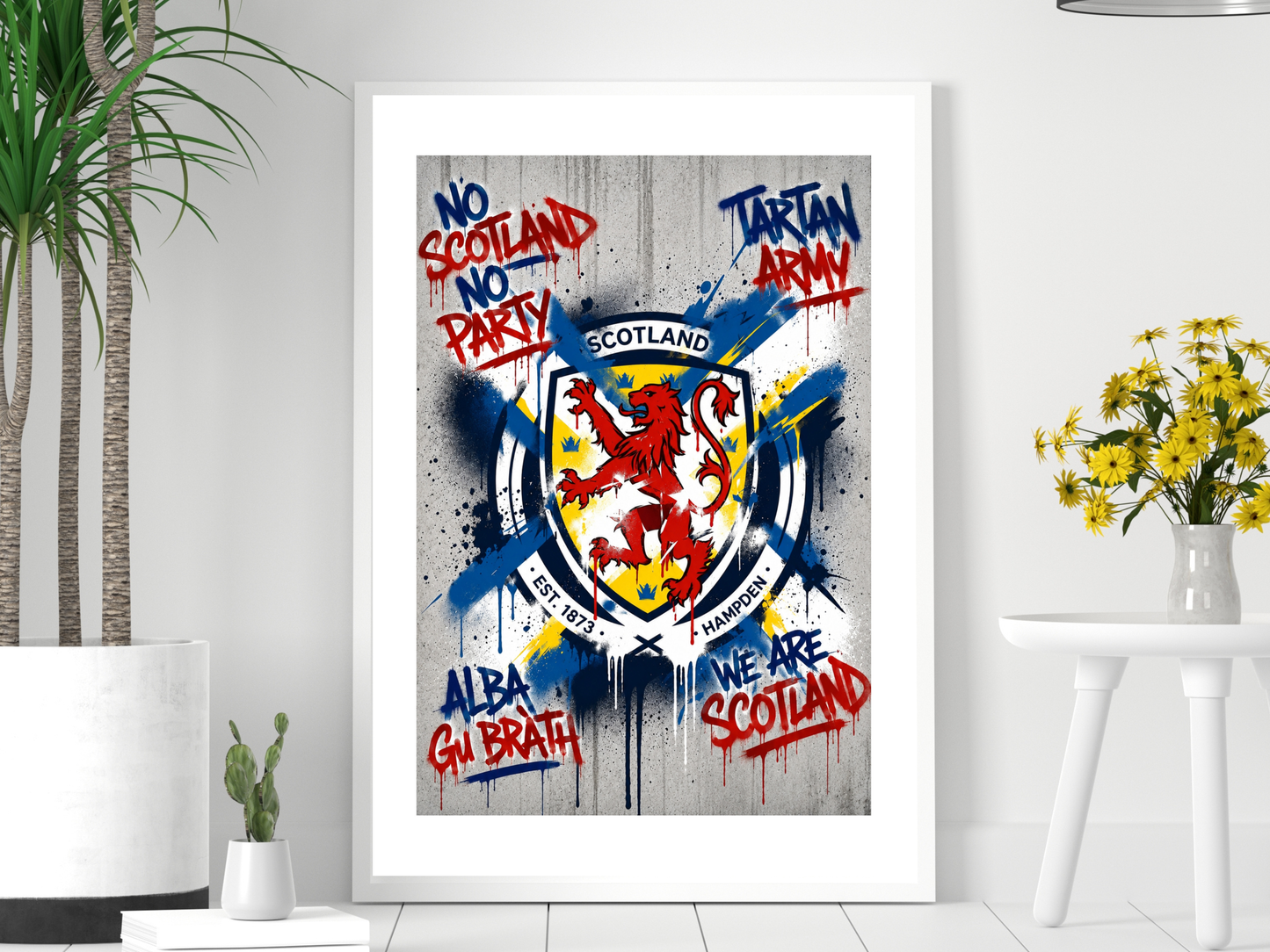 Scotland Football Crest - Graffiti | Scotland Football