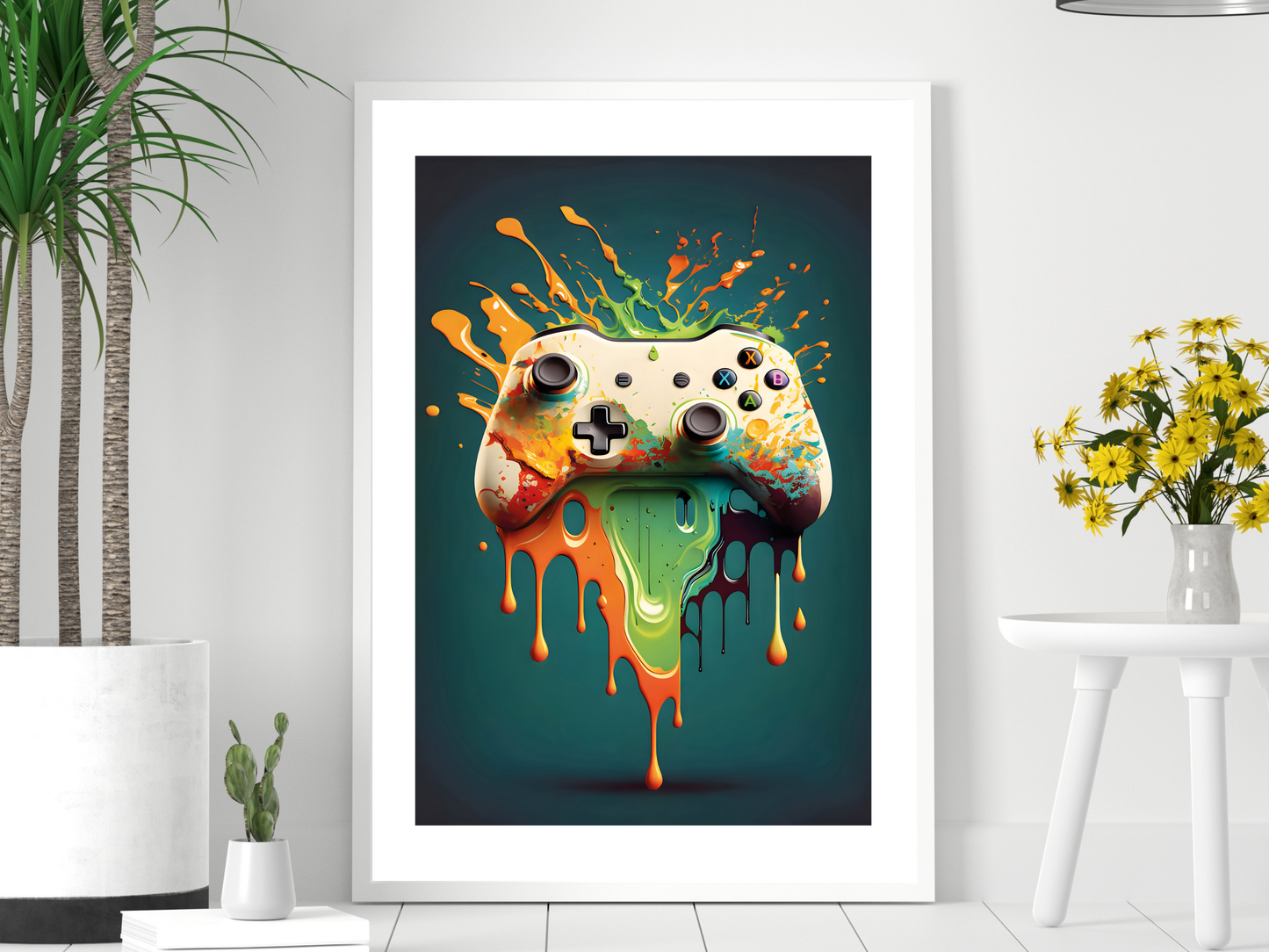 Green Splash Game Controller