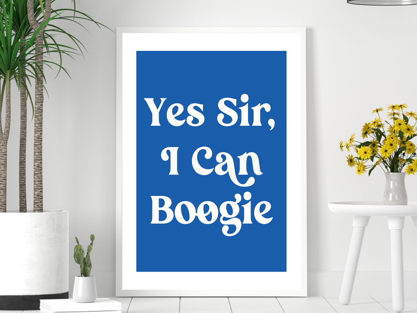 Yes Sir, I Can Boogie (Blue)