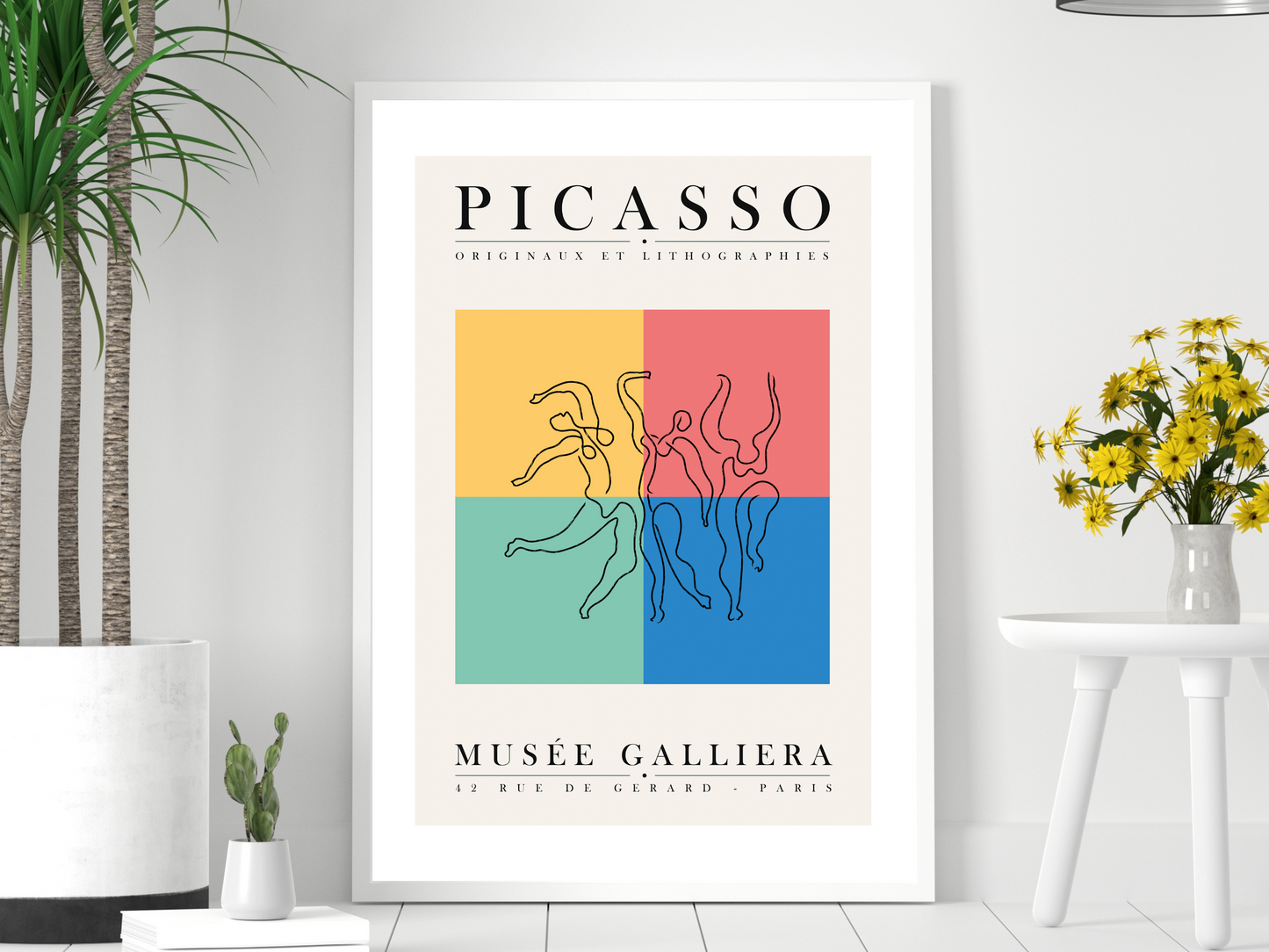 Picasso Three Dancers