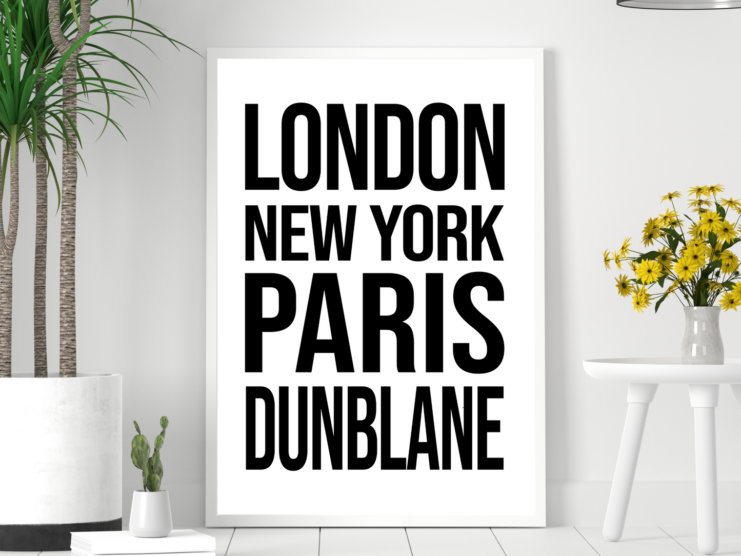 Dunblane Bold Print