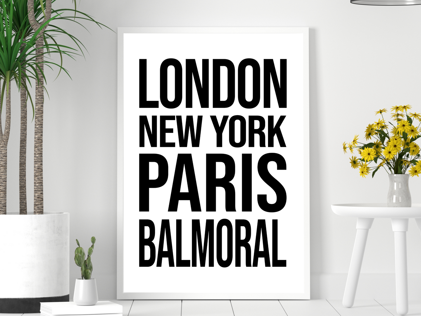 Balmoral Bold Print