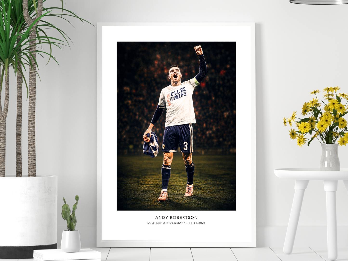 Andy Robertson Scotland v Denmark | Scotland Football