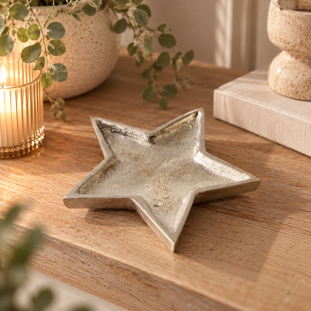 Silver Mini Star Dish