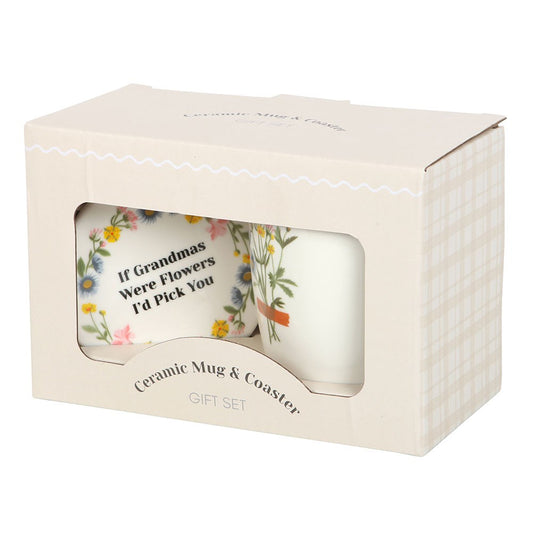 Grandma Mug & Coaster Gift Set