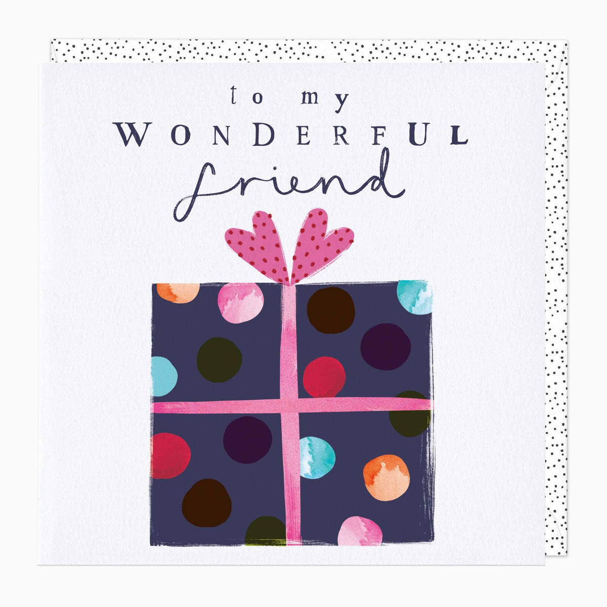 Spotty Present Birthday Card