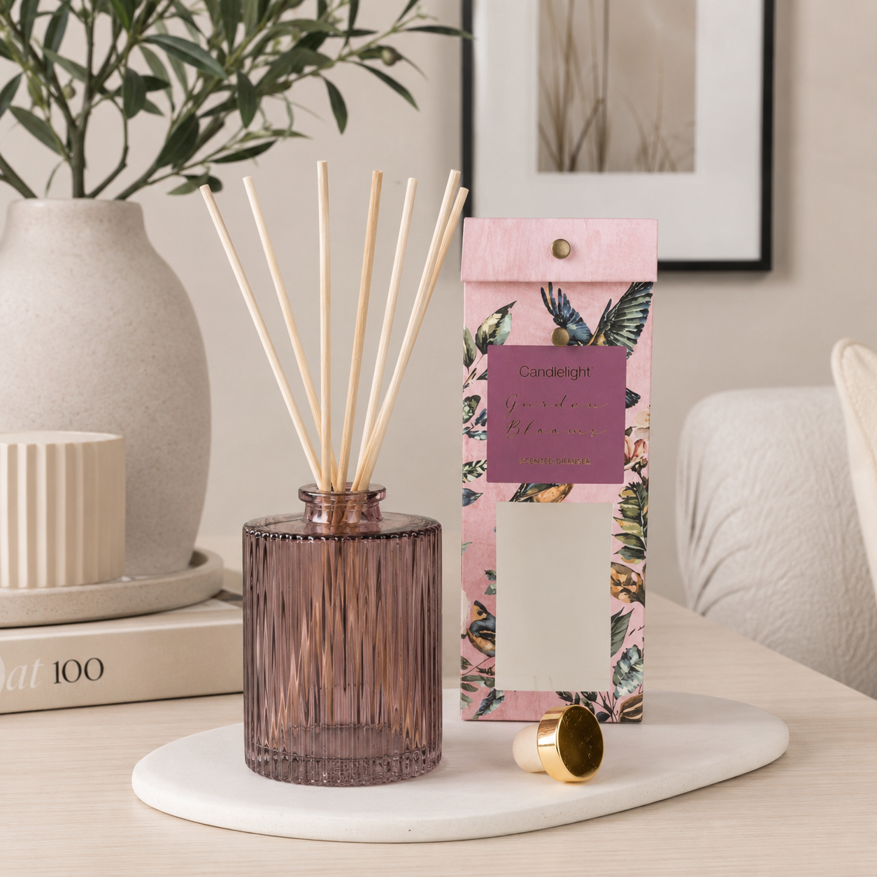 Garden Blooms Plum Reed Diffuser | 200ml