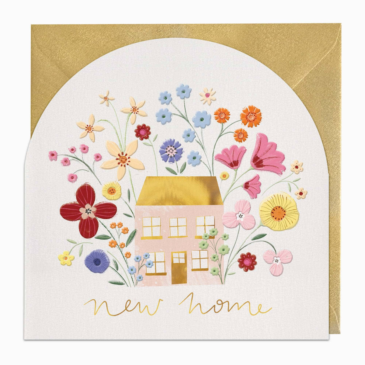 Floral Arch New Home Card