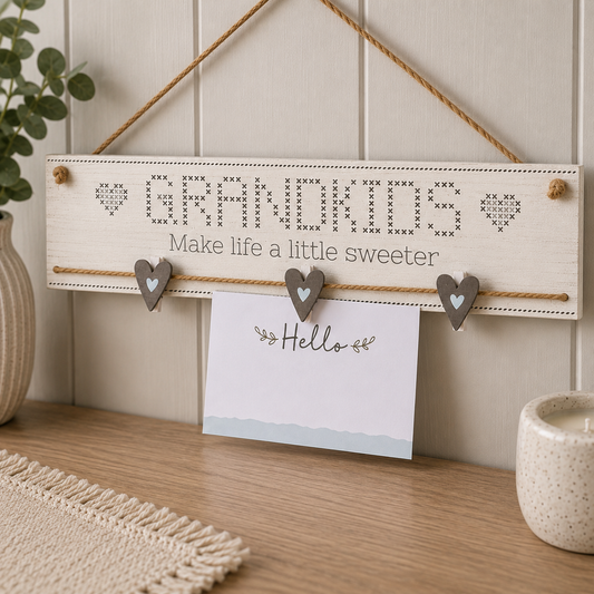 Grandkids Peg Hanging Plaque