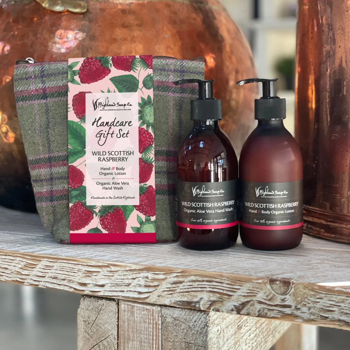 Wild Scottish Raspberry Hand Care Gift Set