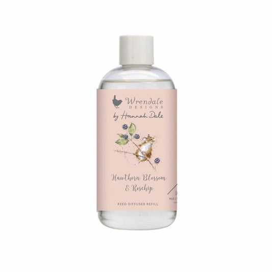 Hawthorn Blossom & Rosehip - Hedgerow Reed Diffuser Refill - Wrendale Designs