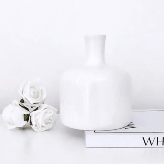 Riley Vase - White