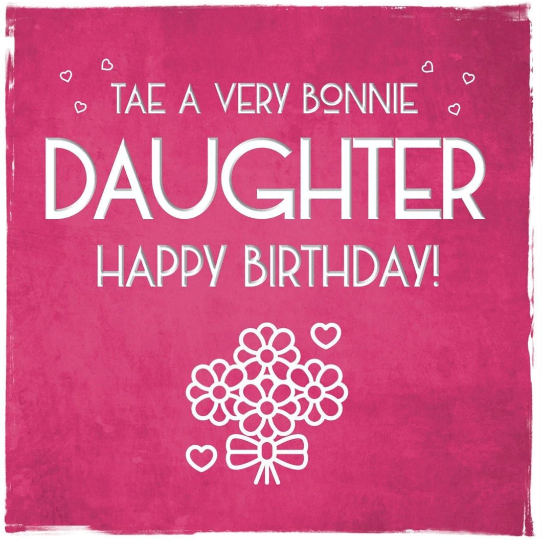 Bonnie Daughter Happy Birthday Card