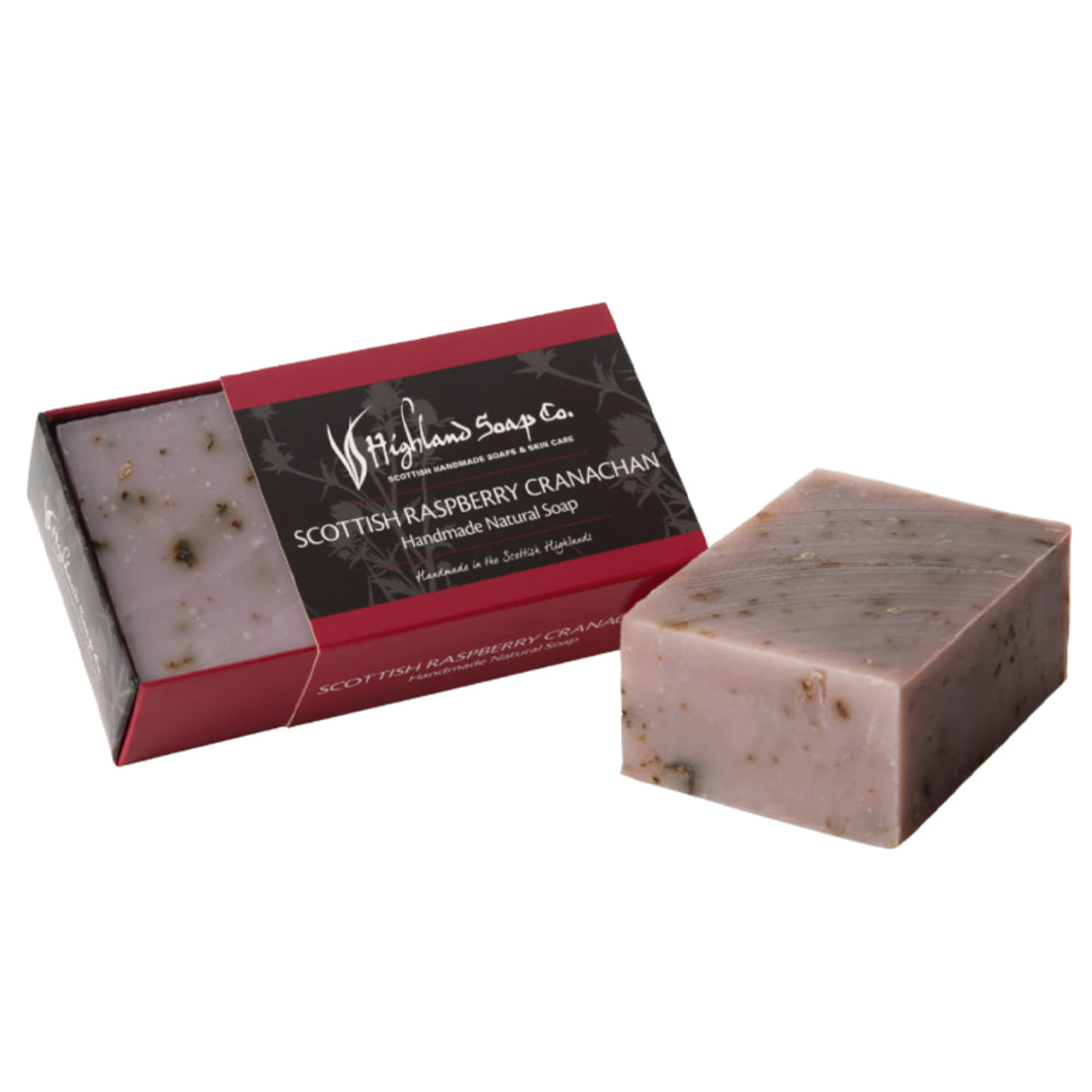 Scottish Raspberry Cranachan Handmade Soap