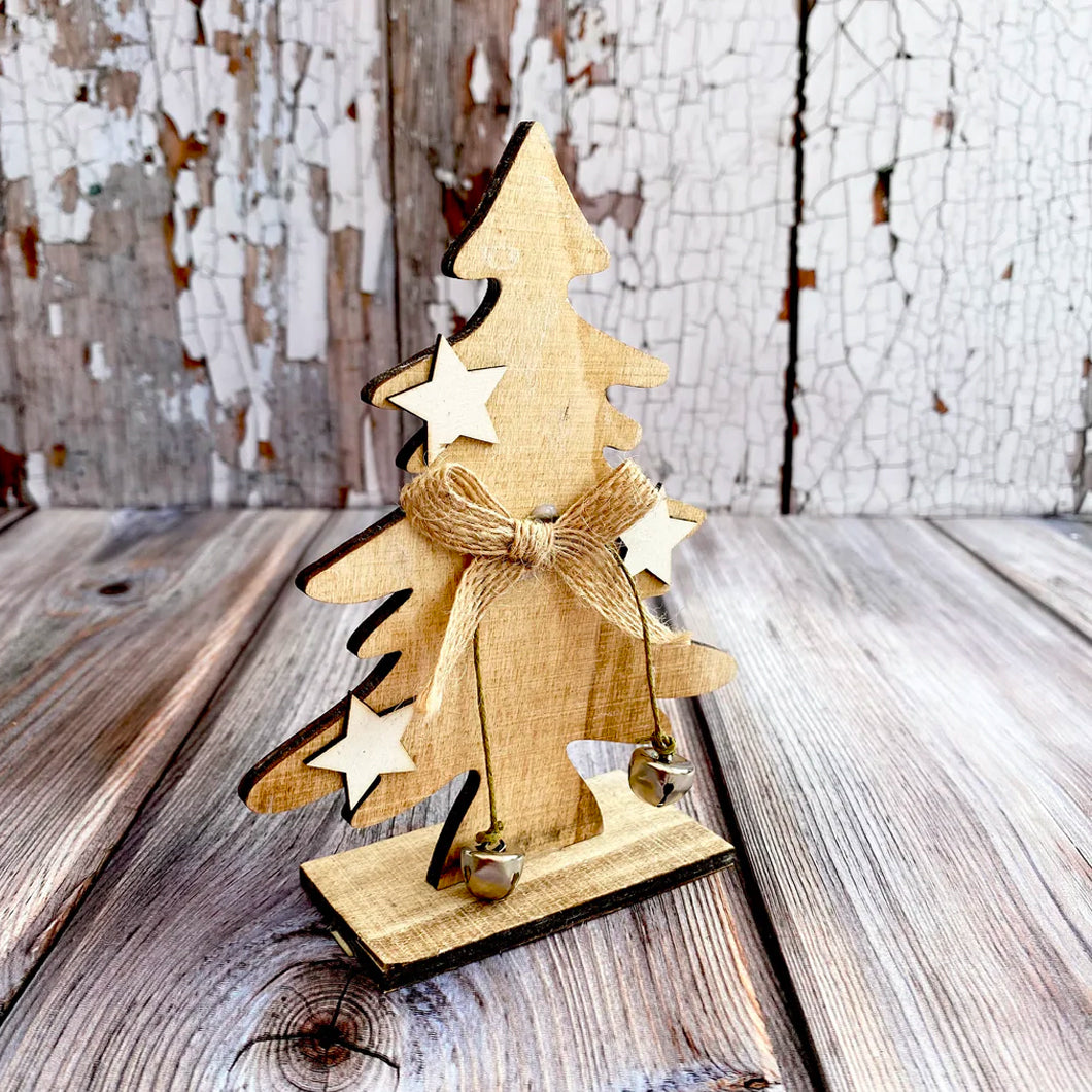 Wooden Tree With Star
