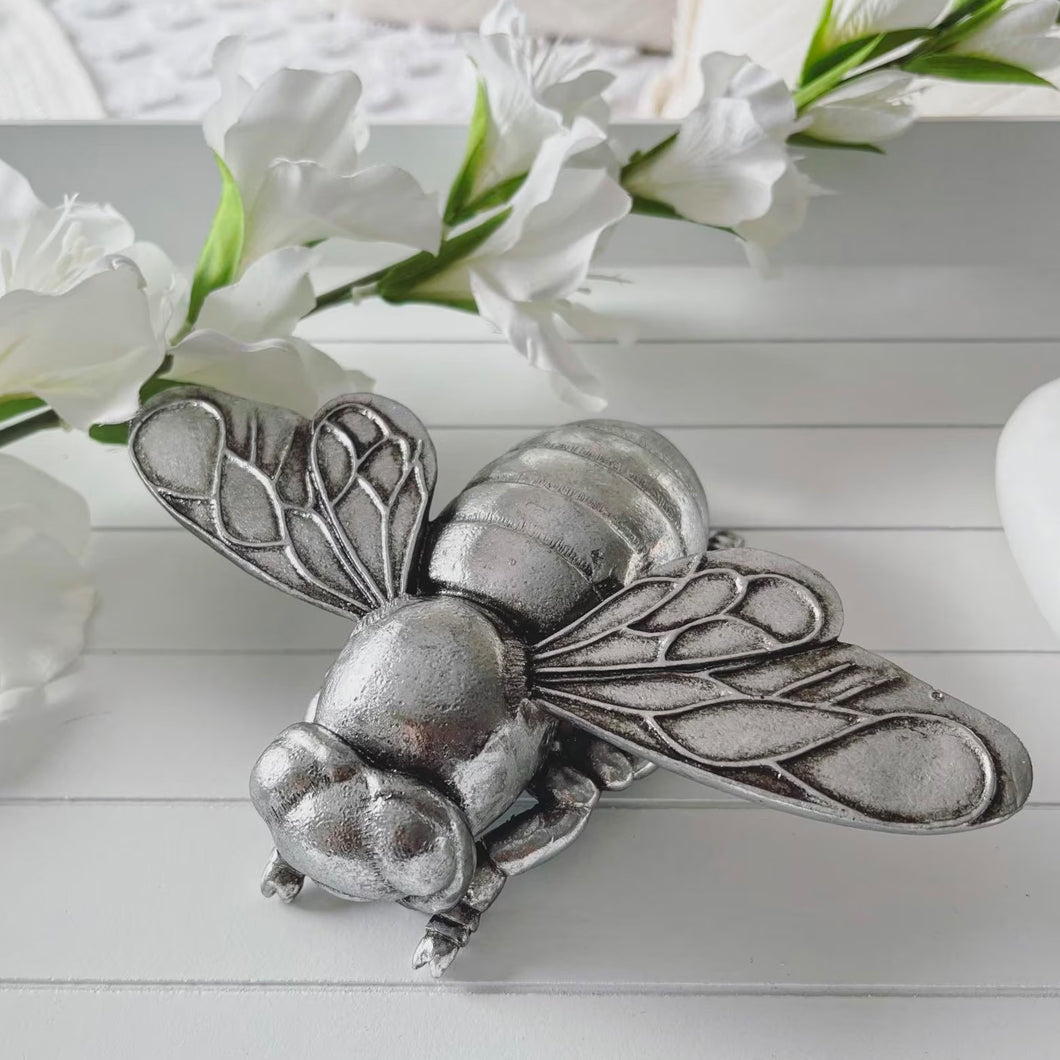 The Silver Bee Ornament