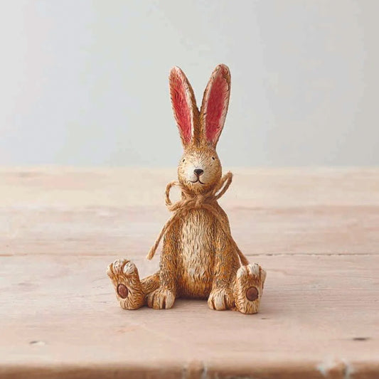 Sitting Brown Rabbit Ornament
