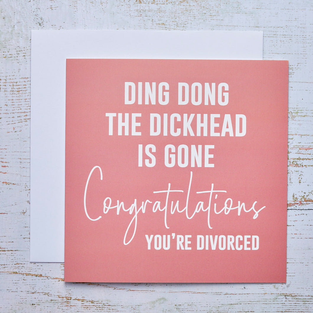 *EXPLICIT* Divorce Greetings Card