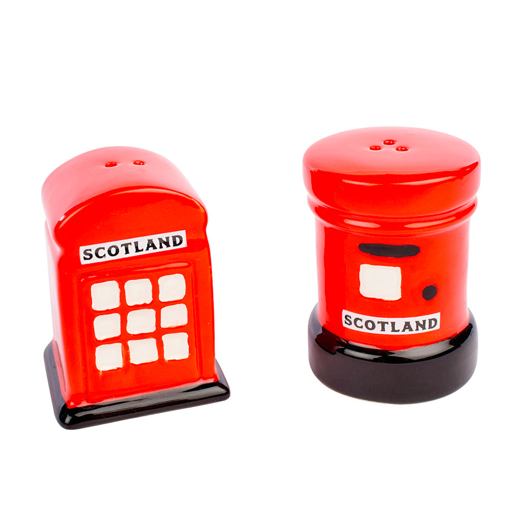 Scotland Telephone Letterbox Salt Pepper Set