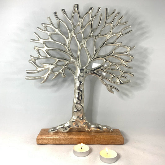 Chunky Tree Of Life Wooden Base 36cm