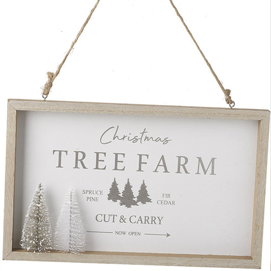 Christmas Tree Farm Plaque