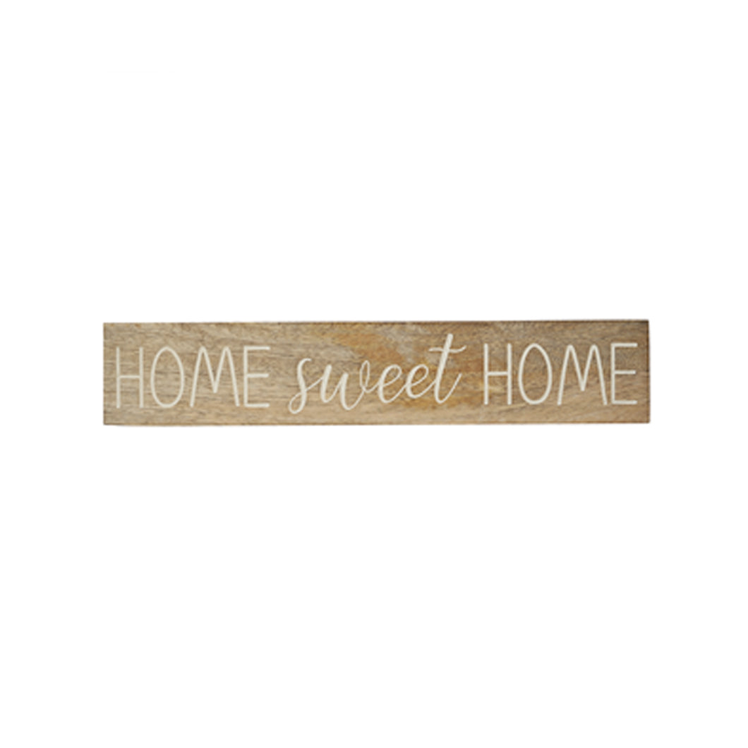 'Home Sweet Home' wooden sign